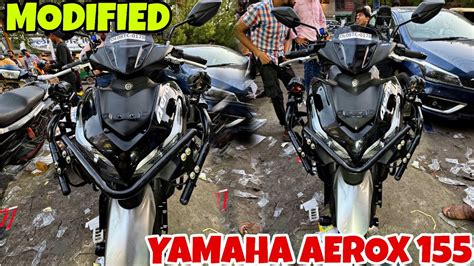 YAMAHA AEROX 155 Loaded Modification Crash Guard Fog Lamp SKD