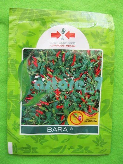 Jual Benih Bibit Cabai Cabe Rawit Bara Butir Cap Panah Merah