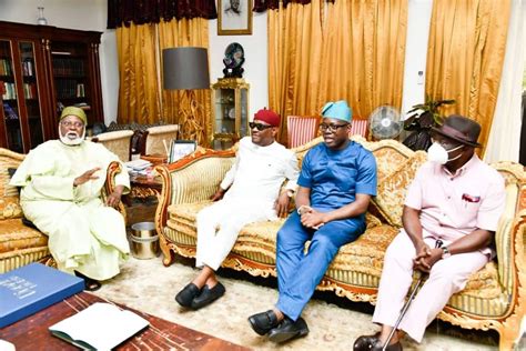 Presidency Wike Leads Three Pdp Governors To Consult With Ibb