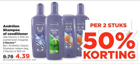 Andr Lon Shampoo Of Conditioner Aanbieding Bij Plus