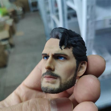 Mua Superman Henry Cavill Head Sculpt Model Hot Toys For Male Figure Body giá rẻ nhất