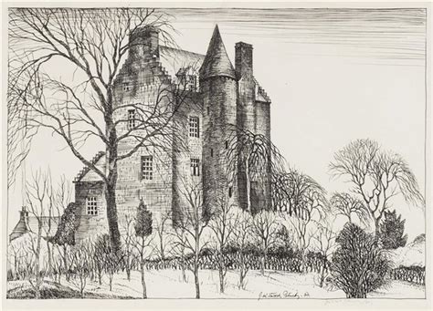 EDZELL CASTLE 1930 By James McIntosh Patrick On Artnet