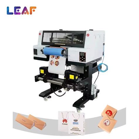 Leaf Stable 24 Inch Transfer Crystal Label Printing Machine UV Dtf