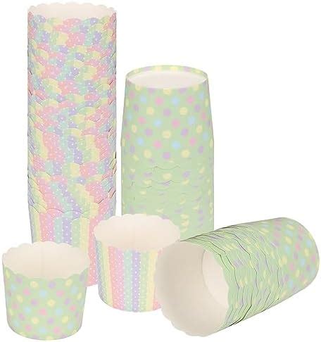 Amazon Uiifan 200 Pcs 6 Oz Muffin Cupcakes Baking Paper Cups