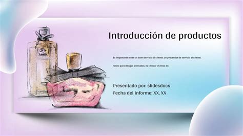 Plantillas Gratis De Perfume Para Power Point Y Presentaciones De