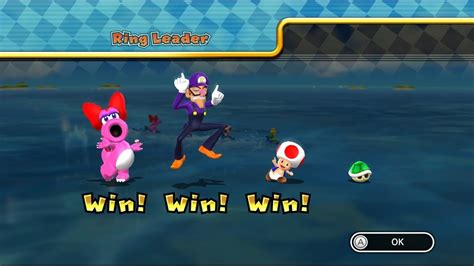 Mario Party 9 Step It Up Birdo Vs Toad Vs Waluigi Vs Kooap Master