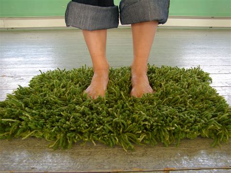 Knit A Grass Rug Savvy Housekeeping