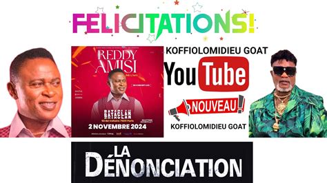 Koffi Olomide Fait Des R V Lations Sur Reddy Et Le F Licite Nouvelle