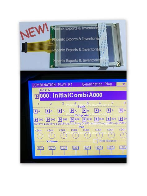 New Korg Display With Touch Screen Digitizer For Korg Trinity Trinity