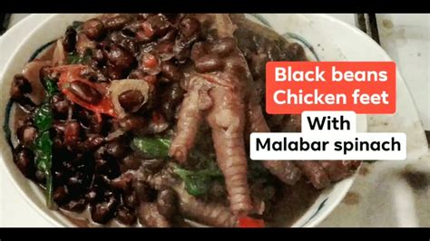 CHICKEN FEET With BLACK BEANS BLACK BEANS RECIPE CHICKEN FEET