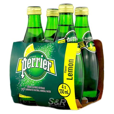 Perrier Lemon Flavored Beverage With Carbonated Natural Mineral Water 4