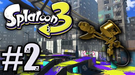 Splatoon 3 Turf War Aerospray Rg Gameplay 2 Youtube