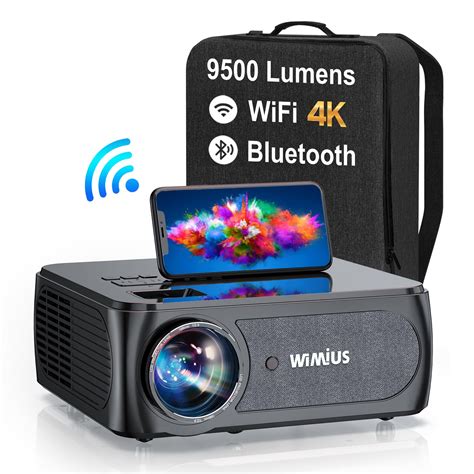 G Wifi Projector Wimius Top K Full Hd Bluetooth K Support Native