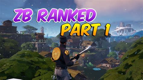 Fortnite Zero Build Unreal Rank Win Youtube