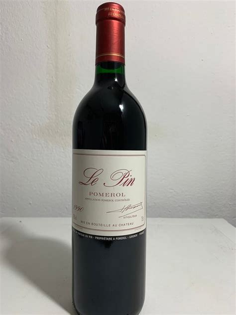 1990 Chateau Le Pin Pomerol 1er Grand Cru Classé 1 Catawiki