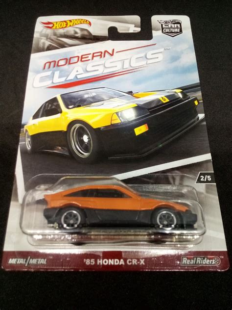 Hot Wheels Classic Premium Honda CR X Modern Classics Hobbies Toys Toys Games