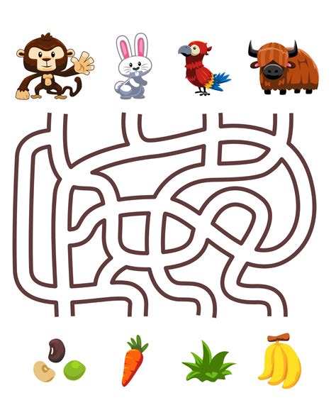 Labyrinth Puzzle Spiel F R Kinder Paar Niedlichen Cartoon Affe