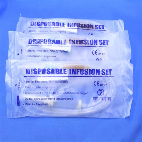 Disposable Iv Medical Ordinary Infusion Set With Needle With Filter