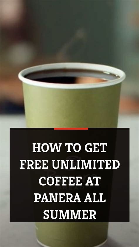 Panera Unlimited Coffee Faq Up Forever