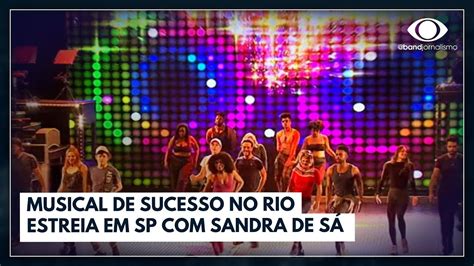 Anos 80 musical de sucesso no Rio estreia em SP Sandra de Sá