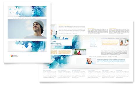 Behavioral Counseling Brochure Template Design