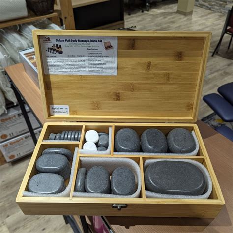 Hot Stone Set 50pc Massage Therapy Programs