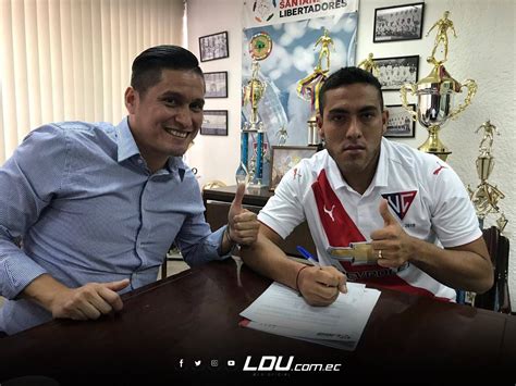 Ldu Oficial On Twitter Nuestro Nuevo Guerrero Andy Chicaiza Ya Se