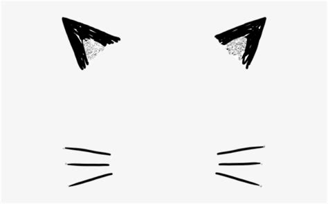 Cat Catears Ears Cute Png Overlay Kawaii Royalty Free - Transparent Cat Ears Png Transparent PNG ...