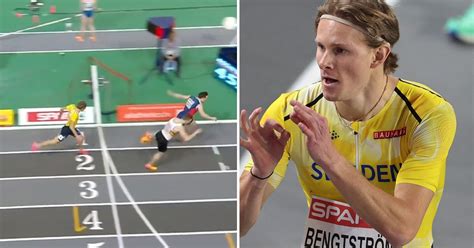 Friidrott Carl Bengtstr M Tar Brons P Inomhus Em Svt Sport