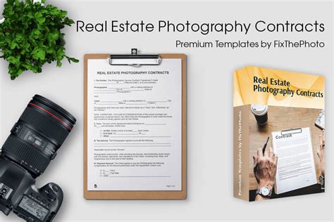 Free Real Estate Photography Contract Templates With All Main Points