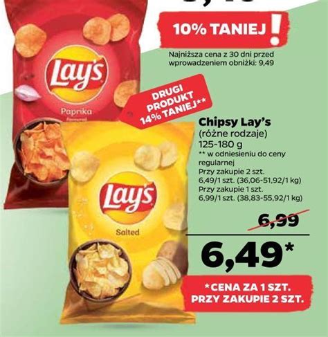 Promocja Chipsy Solone Lay S W Netto