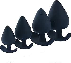 Amazon Anal Sex Trainer Sets 4PCS Silicone Butt Plug Expanding Anal Plug Training Kit