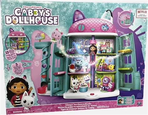 Gabby S Dollhouse Gabby S Purrfect Puppenhaus Im Katzen Design Mit