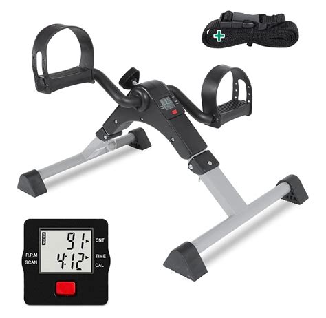 Pedal Exerciser - Folding Portable Exercise Peddler - Under Desk Mini