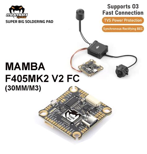 Diatone Mamba Stack MK4 H743 V2 Flight Controller F55A 128K, 45% OFF