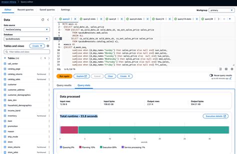 Enhance Query Performance Using Aws Glue Data Catalog Column Level