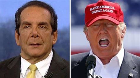 Krauthammer Vs Trump Fox News Video