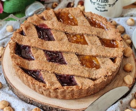 Crostata Bigusto Della Nonna Con Pasta Frolla Alle Nocciole Dolce