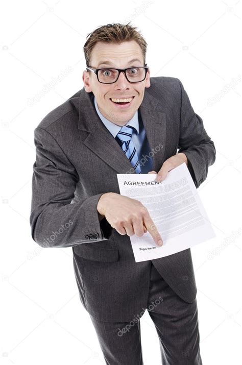 Salesmen Sign Here Stock Photo By ©mactrunk 25414715