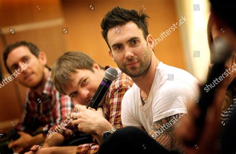 Maroon 5 Members American Rock Band Editorial Stock Photo - Stock Image ...