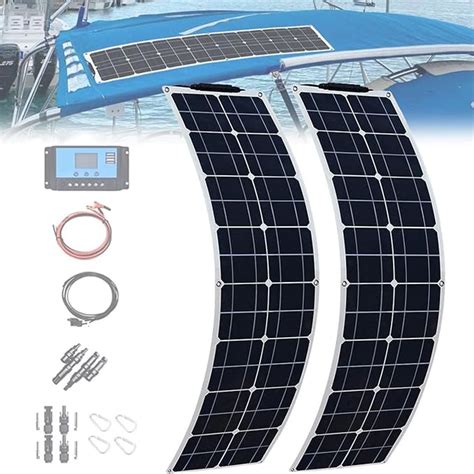 CUZONE Monocrystalline Solar Panel Flexible 400W 800W Solar System Kit