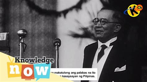 Knowledgenow Talambuhay Ni Jose P Laurel Ipapalabas Sa Knowledge