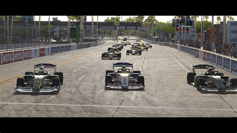 IRacing Motorsport Simulator Super Formula SF23 Long Beach 14 Lap