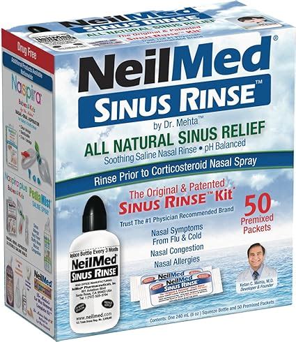 Neilmed Sinus Rinse Complete Kit Count Amazon Ca Health