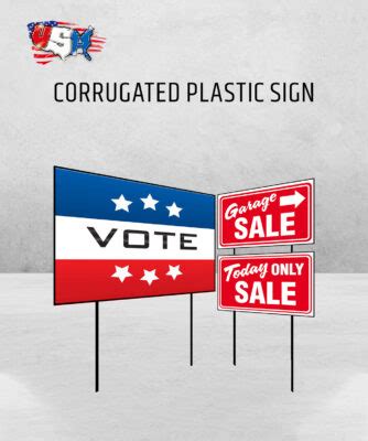 Corrugated Plastic Sign