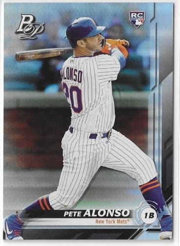 Bowman Platinum Rc Pete Alonso Mets Ebay