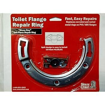 The Clam Flange Two Piece Toilet Flange Repair Ring 1354500