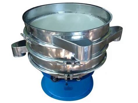 2HP Mild Steel And Stainless Steel Double Deck Vibro Sifter Capacity