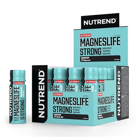 Buy Nutrend MagnesLife Strong 20x60 ml in Dubai, Abu Dhabi, Sharjah ...