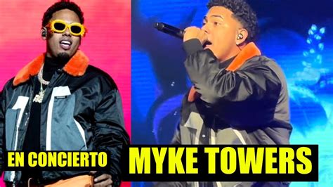 Myke Towers Sorprende Con Hist Rica Presentaci N En Los Angeles